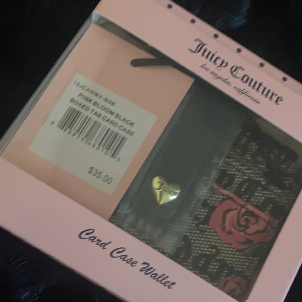 Juicy couture 💖card case wallet